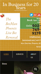 Mobile Screenshot of beeman-beeremoval.com
